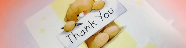 Thank you card